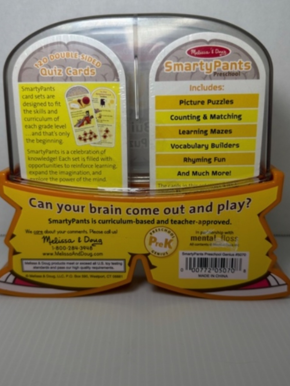 Melissa & Doug Smarty Pants Brain Cards Pre Kindergarten Educational NEW - Picture 2 of 5